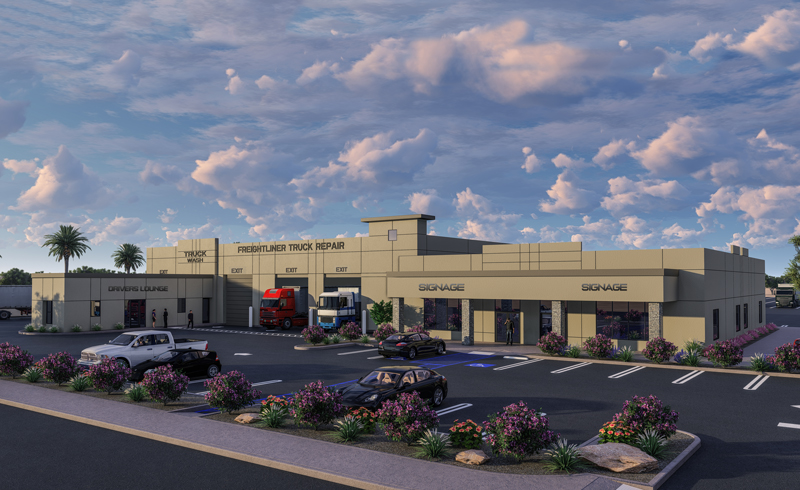 Freightliner Truck Repair render