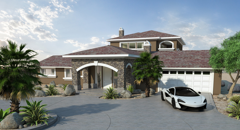 Mangold Residence render