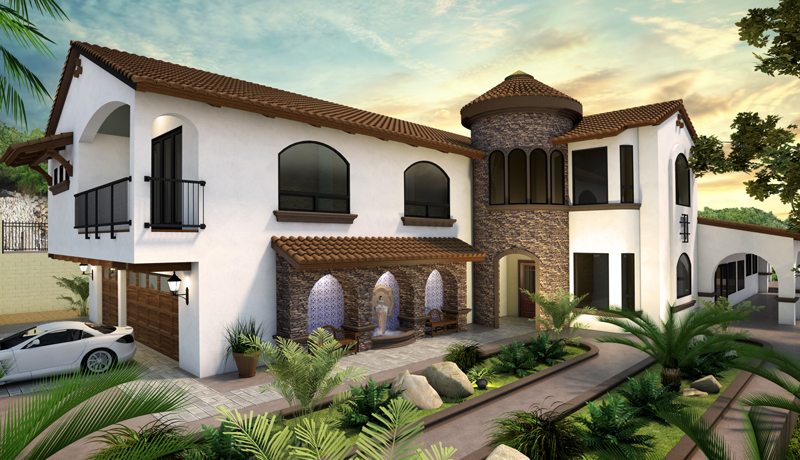 Matney Residence render