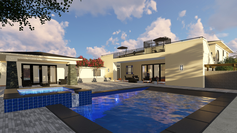Verma Residence render